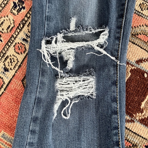 LF /CARMAR distressed flare jeans size 27 - Picture 7 of 7